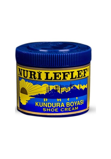 Bağcık + Nuri Leflef Deri Ayakkabı Kundura Bakım Boyası 200 Ml Set 001