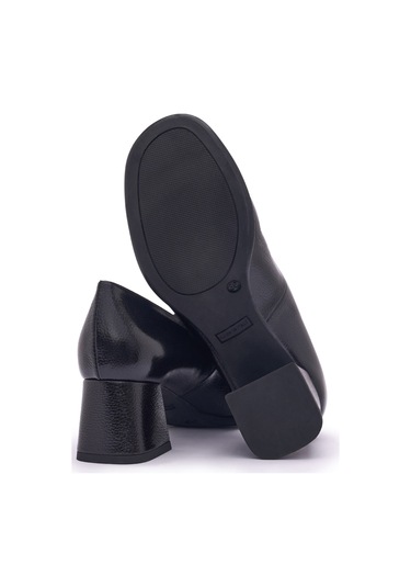 Naplak Axel Nero Topuklu/ Stiletto Kadın 205307ds Donna Serena 5307ds Naplack Naplak Axel Nero