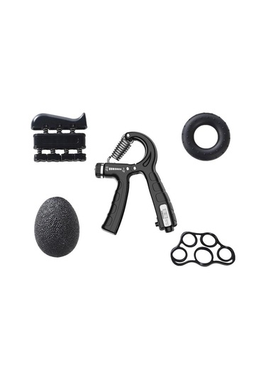 Suntek Ayarlanabilir Bilek Gücü Spor Salonu Egzersiz El Kavrama Siyah