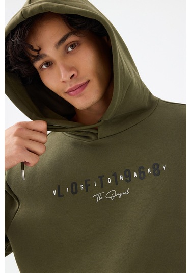 Loft Erkek Sweatshirt Haki