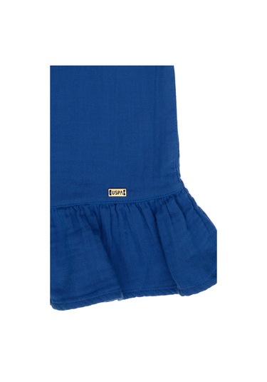 U.s. Polo Assn. Kız Çocuk Mavi Elbise Dokuma 50306602-vr036 Mavi