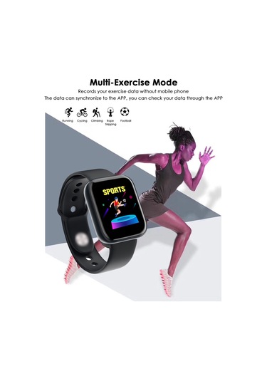 Padalink Y68 1.3" Ekran Akıllı Saat (İthalatçı Garantili)