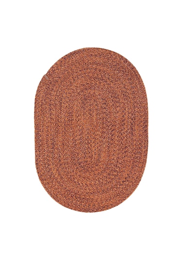 Cesta El Yapımı Örgü Kiremit Kilim 80x120 4033 Kiremit