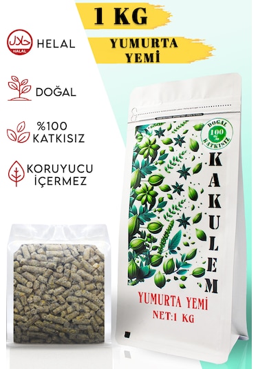 Kakulem Sertifikalı Yumurta Verimini Arttıran Yumurta Yemi 1 Kg