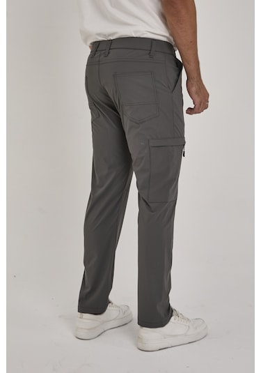 Camp529 Outdoor Tactical Su İticili Likralı Yazlık Erkek Taktik Pantolon Gri