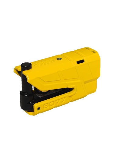 Abus 8077 Granit Alarmlı Disk Kilidi Sarı