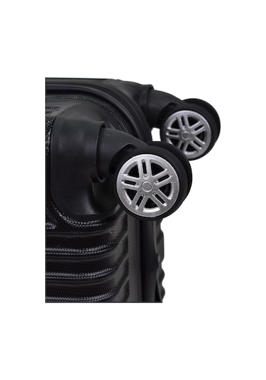 Elatae Kabin Boy Valiz Siyah Abs 1020