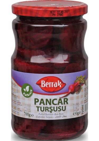 Berrak Dilim Pancar Turşusu 720 ML