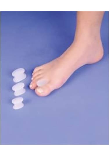 Ayak Parmak Arası Silikon Makara Parmak Ayırıcı 1 Çift