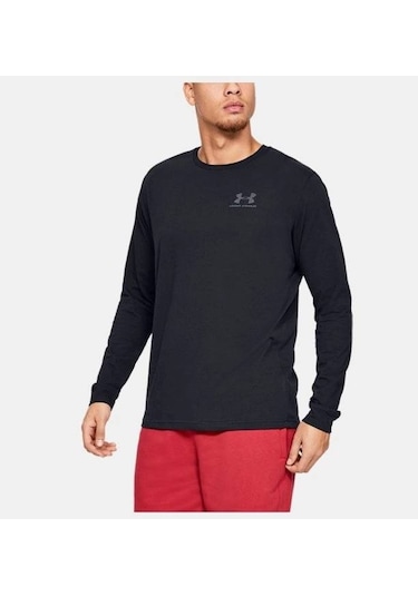 Ua Sportstyle Left Chest Ls Erkek Sweatshırt 1329585 1329585 002 002
