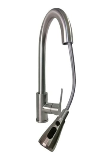 Fleko 304 Paslanmaz Çelik Spiralli Mutfak Bataryası Inox