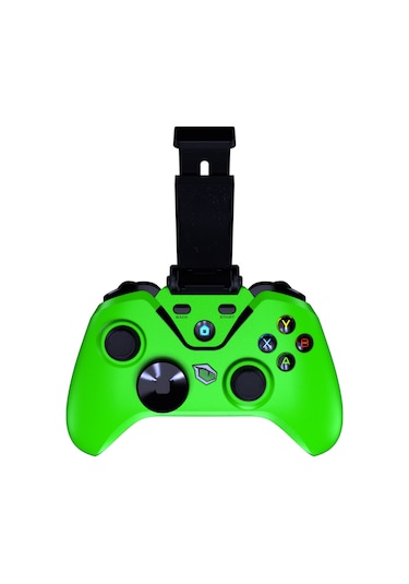 Pusat Clutch Titreşim Geri Bildirimli Çift Mod Kablosuz Gamepad Yeşil