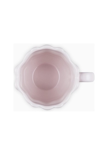 Le Creuset Seramik Çiçek Desenli Kupa Shell Pink