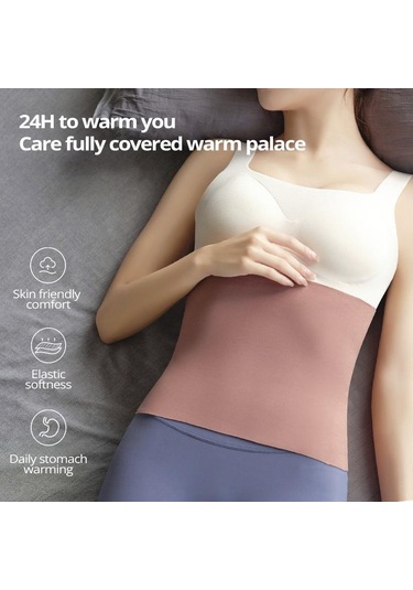 Kahverengi Flarixa Dikişsiz Karın Wrap Bel Eğitmen Vücut Şekillendirme Kadın Alman Peluş Termal Zayıflama Kemeri Doğum Sonrası Düz Göbek Destek Kemeri