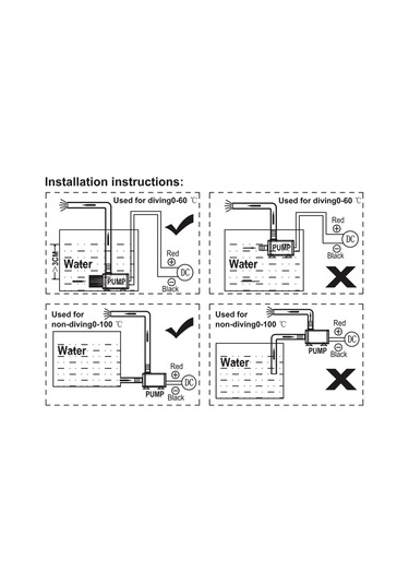 Decdeal Ultra Sessiz Mini Dc12v 5.5 W Fırçasız Su Pompası