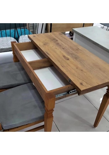 110 X 45 Açılır Masa Atlantik Çam