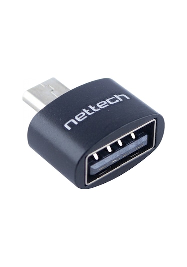 Nettech Usb To Micro Usb Dönüştürücü Siyah Siyah
