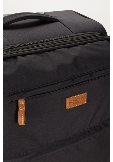 Unisex Kabin Boy Kumaş Valiz 028-03 Siyah