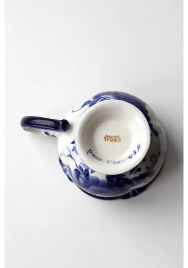 Terehoff Gzhel Fincanı 318317268 Cobalt Mavisi