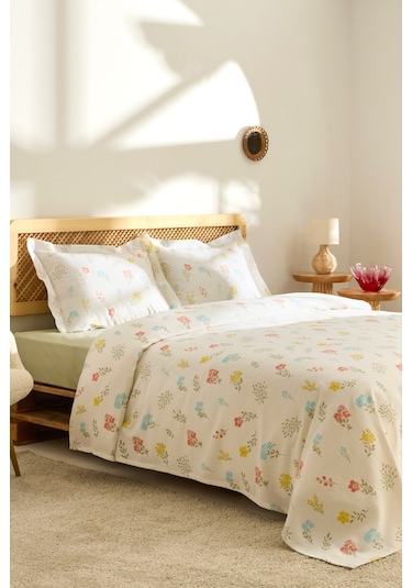 Kaşmir Home Tilde Çift Kişilik Pike Takımı Çağla Çağla