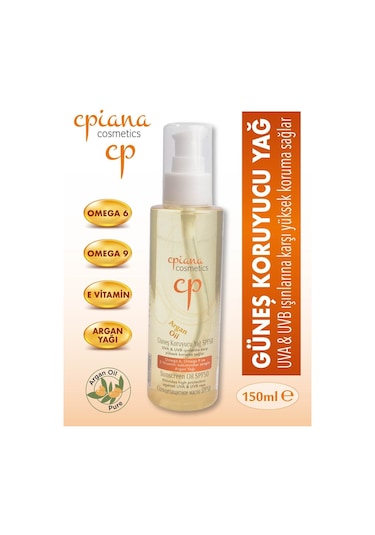 Cpiana Güneş Koruyucu Argan Yağlı 150ml