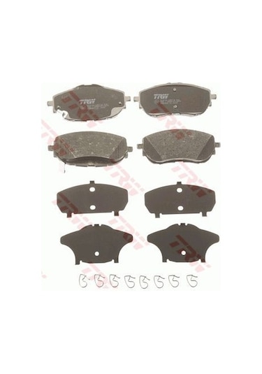 Toyota Corolla Uyumlu Ön Fren Balatası 2013-2018 Trw