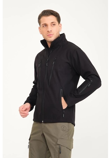Q&steinbock Arthur Erkek Softshell-29425 Siyah