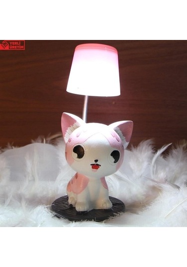 Unicorn Günlük Hatıra Defteri Sevimli Şans Getiren Pembe Kedi Mas