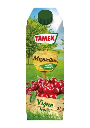 Tamek Meyvelim Vişne İçeceği 1 Lt X 6 Adet