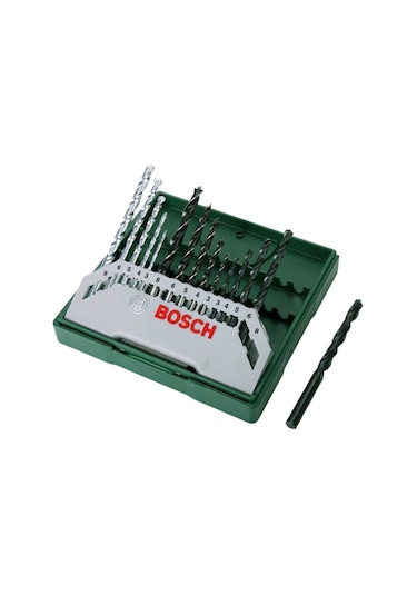 Bosch Mini-X-Line 15 Parça Karışık Matkap Ucu Seti - 2607019675