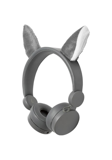 Nedis HPWD4000GY Animaticks Kulak Üstü Çocuk Kulaklığı