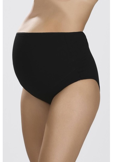 3 Adet Nbb Bayan Pamuklu Hamile Lohusa Külot 540 Siyah