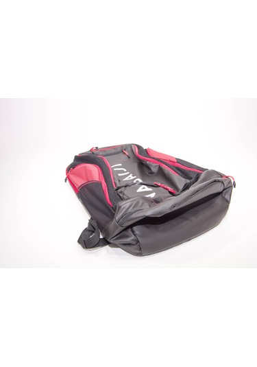 Unisex Siyah-Kırmızı 40 Lt Yüzücü Sırt Çantası 9 bölmeli Nabaiji Meridyendükkan Çok Renkli