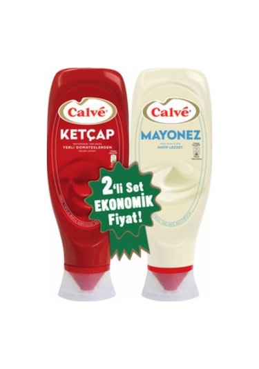 Calve Ketçap 600 G + Calve Mayonez 540 G