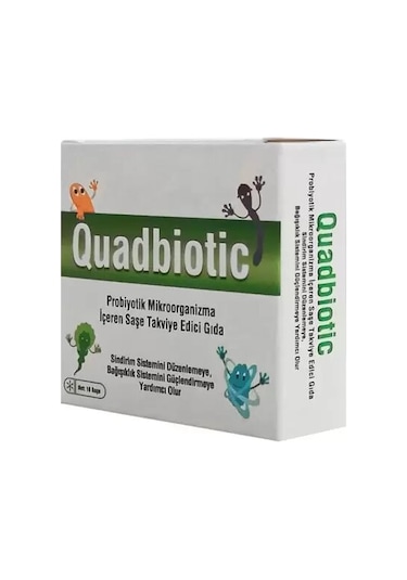 Quadbiotic Probiyotik 10 Şase