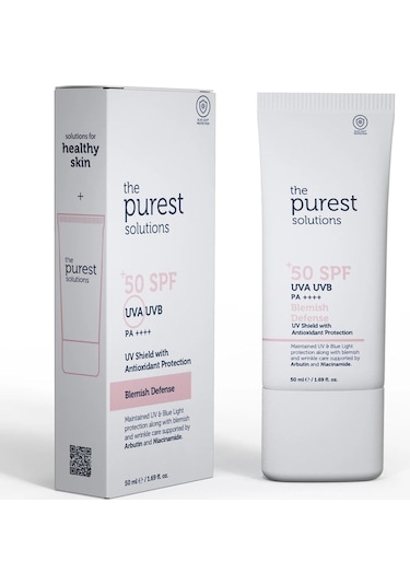 The Purest Solutions Blemish Defense Cream SPF50+ 50 ML