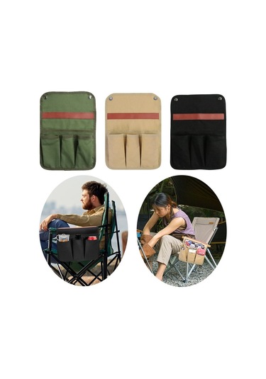 Sones Fsgd-1 Sandalyenin Yanında Çok Fonksiyonlu Saklama Çantası Siyah