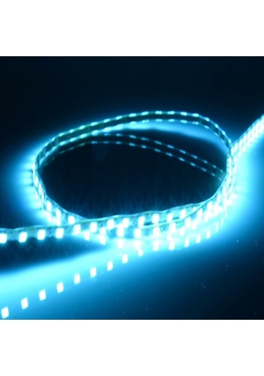 Wondernest Akış Stili 45 Led 3528 Smd Su Geçirmez 90cm Esnek Araba Şerit Işığı, 12v Buz Mavisi Buz Mavisi Işık
