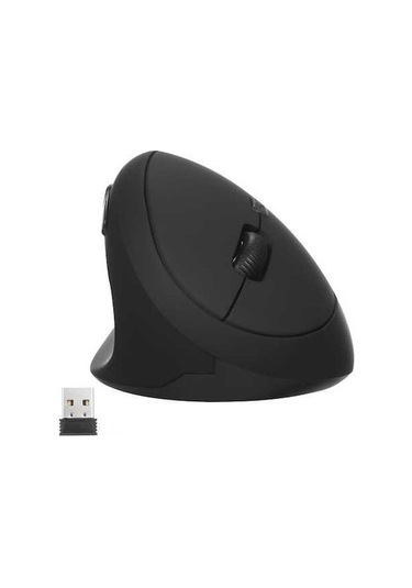 Novahub Kablosuz Dikey Ergonomik Fare - 6 Tuşlu, 3 Seviyeli Dpı, Optik Fare Pc/laptop İçin Optik