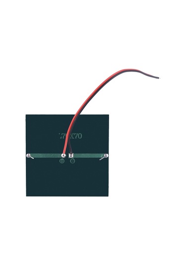 Yaozixa 1.5v 0.7w Güneş Paneli, 70x70mm, 1.2v Pil Şarj Edici, Dıy Uygulamalar İçin, Yüksek Verimlilik, Esnek Kablolu