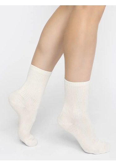 Mark Formelle Kadın Yüksek Çorap Seti - 5 Adet 462031950 Beyaz