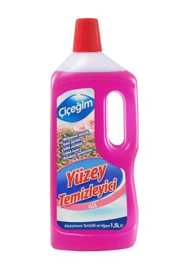 Çiçeğim Yüzey Temizleyici Gül 1500 ML