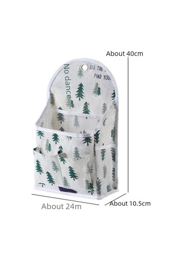 Wezone Duvar Veya Kapıya Asılabilir Kumaş Depolama Çanta - Öğrenci Yurdu, Banyo Ve Odalar İçin Uzun Ömürlü Ve Boşluk Tasarrufu Sağlar Beyaz Beyaz