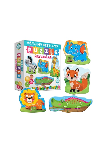 Circle Toys My Best Puzzle Hayvanlar