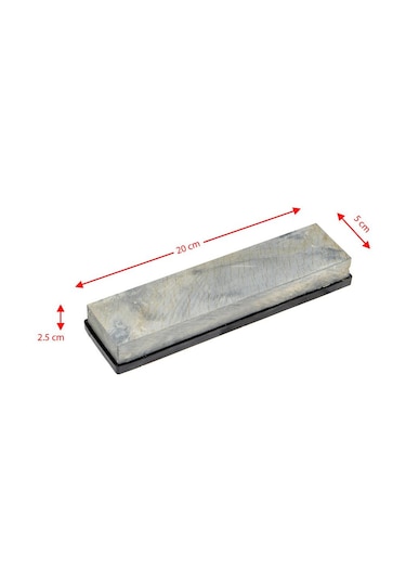 6533 Doğal Yağ Taşı Girit Bileme Taşı 200x50 Mm