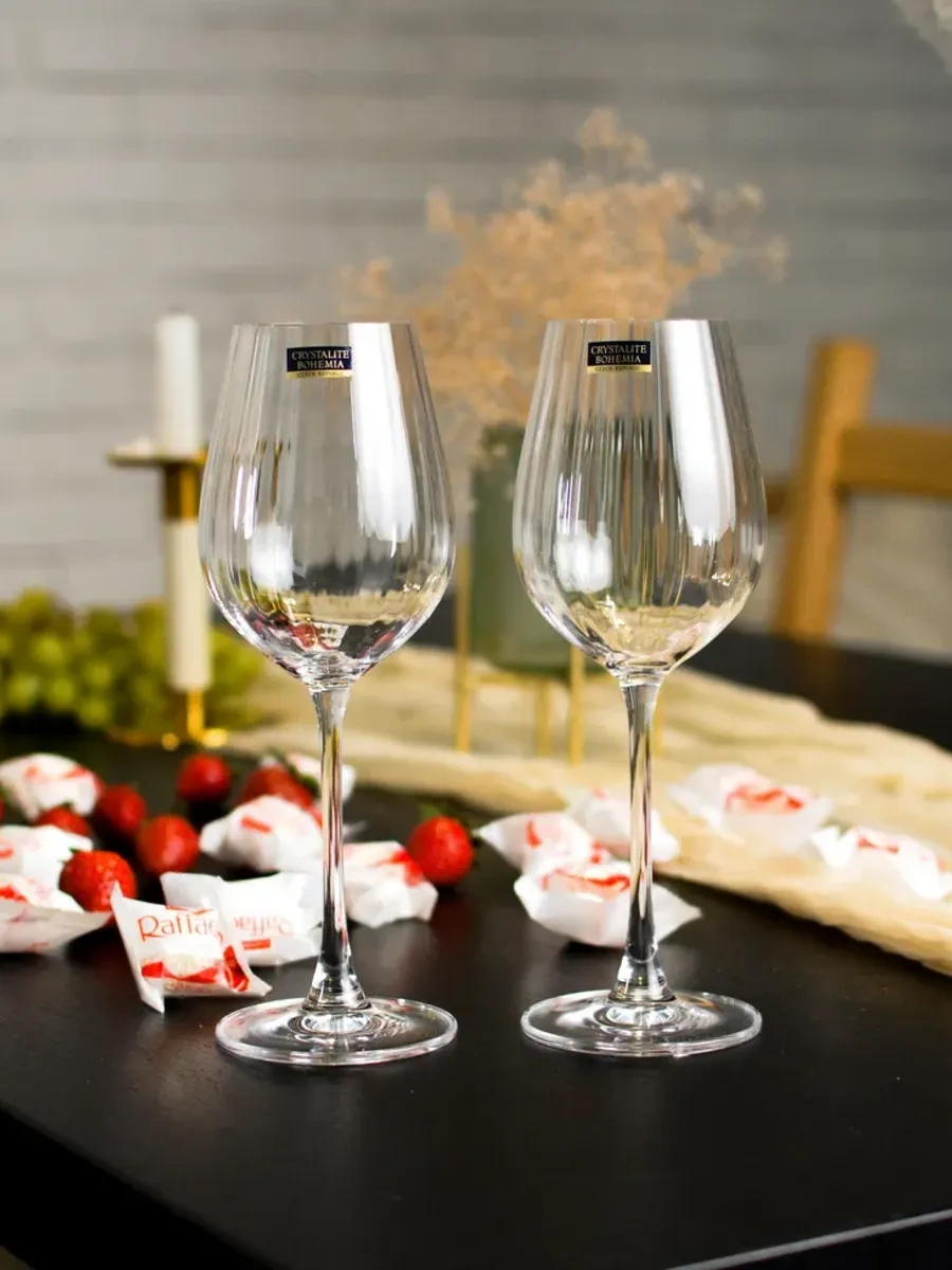 Andstyle Premıum Optic 400 Ml 2'li Şarap Bardağı 337748316