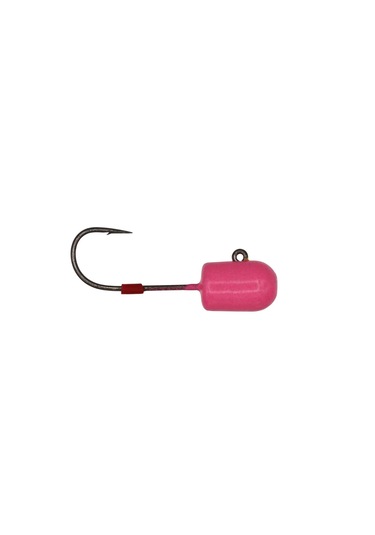 Fishcoin Bomb Jighead Pink Glow 8-1.5 Gr