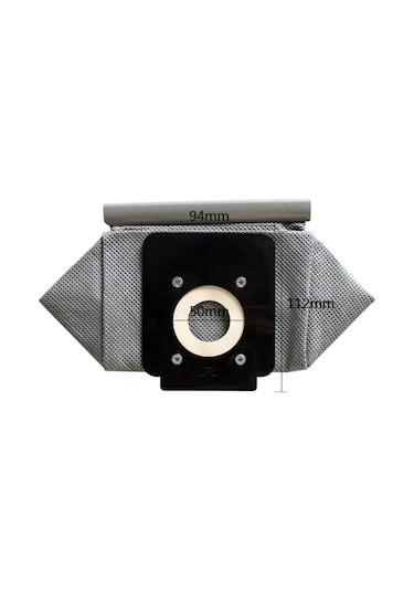 Leasetake Ev Tipi Elektrikli Süpürge Aksesuarları Çöp Torbaları Yıkanabilir Nonwoven Torba Toz Torbası