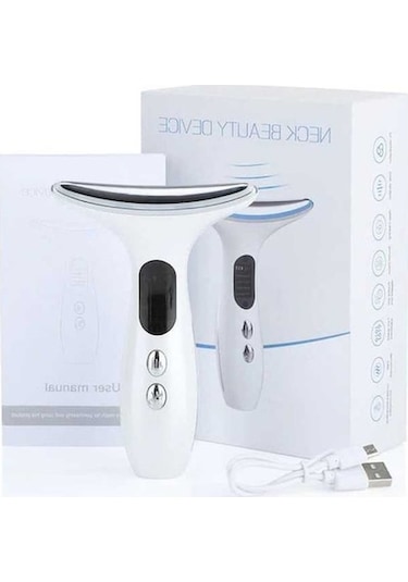 Teltree Ems Yüz Ve Boyun Gençleştirici Masaj Aleti - Kırışıklık Karşıtı Işık Terapili Cihaz Çok Renkli Çok Renkli Çok Renkli