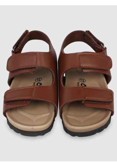 Civil Boys Erkek Çocuk Sandalet 27-31 Numara Taba Taba